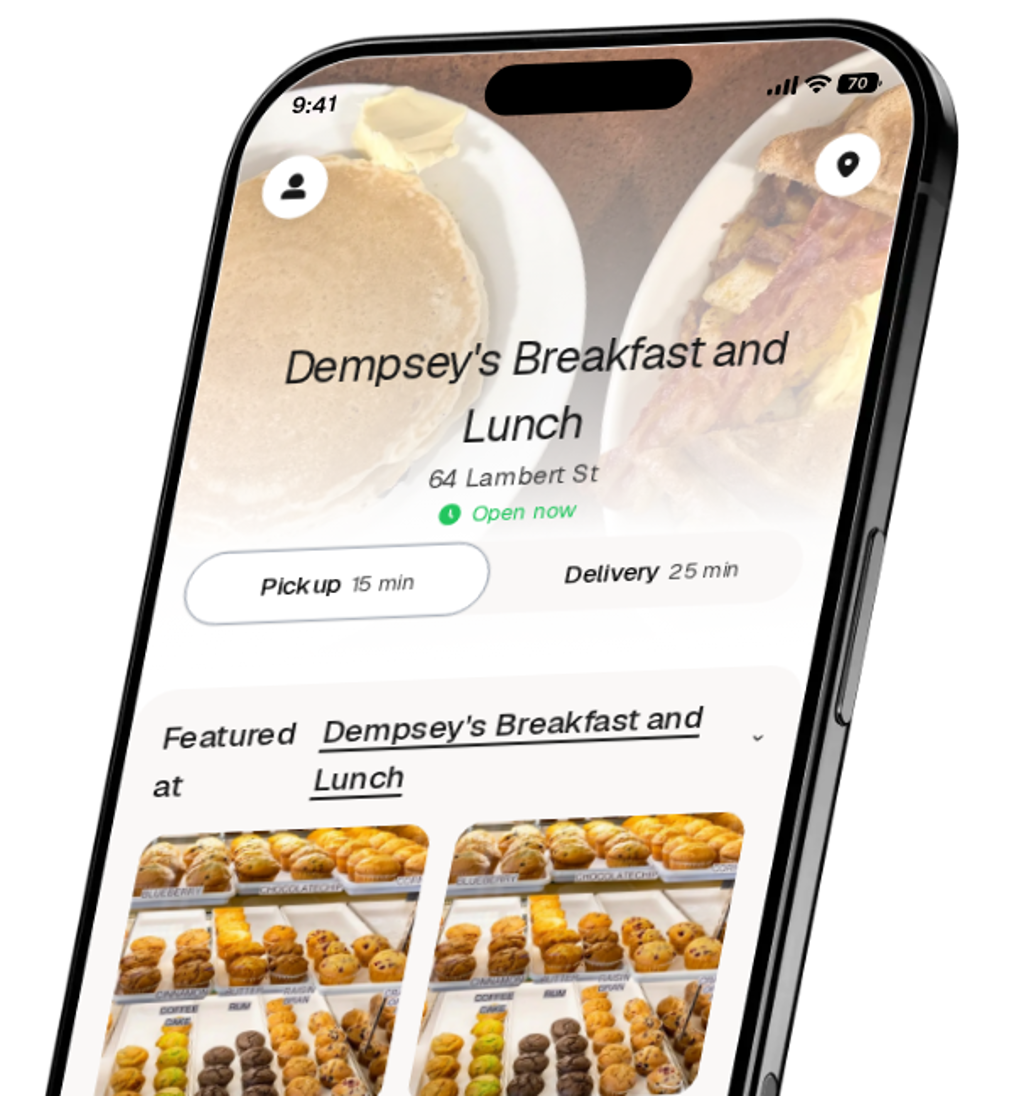 Dempsey's Breakfast and Lunch app preview